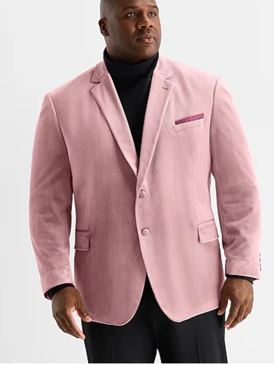 jf j.ferrar Other - JF J. Ferrar Corded Mens Big and Tall Regular Fit Velvet Sport‎ Coat-Size 52R